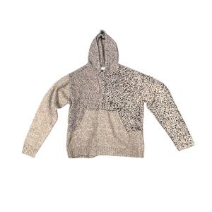 John Elliott hoodie CASHMERE CARDIGAN textured sweater zip Size 4 / (size XL)